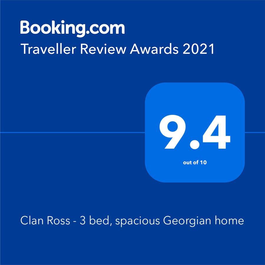 Clan Ross - 3 Bed, Spacious Georgian Home Stirling Zewnętrze zdjęcie